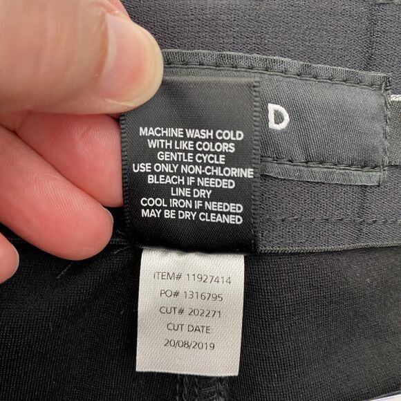 Torrid Cropped Pants Pixie Skinny Bombshell Womens 20R Black Stretch NWT - Picture 7 of 10